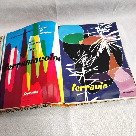 Rivista FERRANIA annata completa anno 1959 rilegata