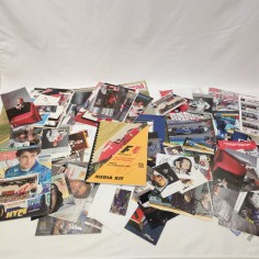 210x autografi piloti auto GP e personaggi Formula 1