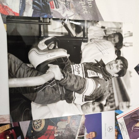 210x autografi piloti auto GP e personaggi Formula 1