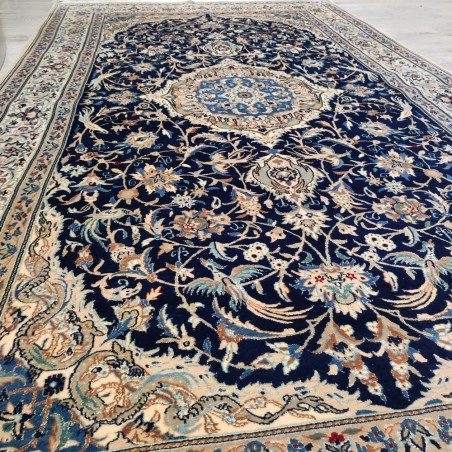 Tappeto persiano prima metà 900 seta e lana 160x300 cm