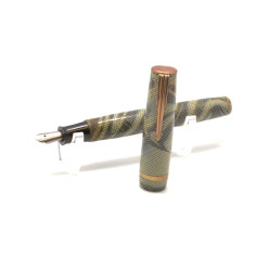 EROS penna stilografica fusto decorato pelle di serpente d. 13 mm usata