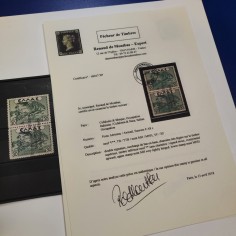 1941 - Cefalonia - Posta Aerea 30+30 d. verde MNH - Sass. A8c con certificato