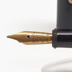 Penna roller produzione tedesca marca non specificata fusto marmorizzato 2