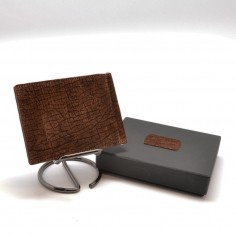 Wondersmall NIKE portafoglio slim con ferma soldi pelle ippopotamo 6 carte 2