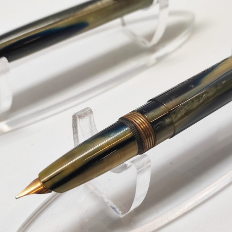 ESTENSE cofanetto parure penna stilografica e porta mina vintage usati