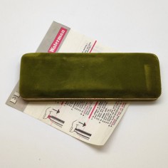 WATERMAN scatola cofanetto astuccio custodia in velluto verde anni 70/80 usato 2