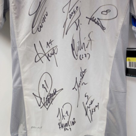 Maglietta Inter ufficiale NIKE con 12 autografi calciatori stagione 2013/2014