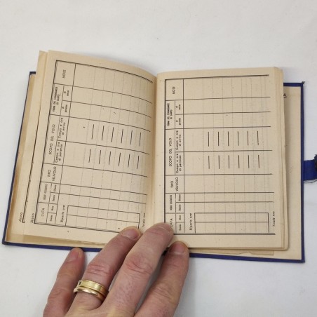 Regia Aeronautica Libretto personale di volo in bianco anno 1941