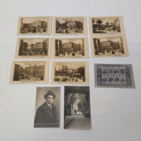 Lotto di 12 cartoline tema Modena primo 900