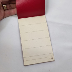 Vintage block notes Maserati anni 60/70 8,5x15 cm nuovo 2