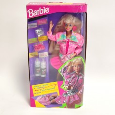 Bambola Mattel Barbie Paint 'n Dazzle Cod. 10039 anno 1993 nuova
