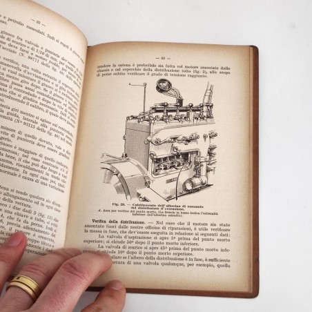 Libretto uso manutenzione FIAT 520 anno 1929 - 4° ed. Eccellente