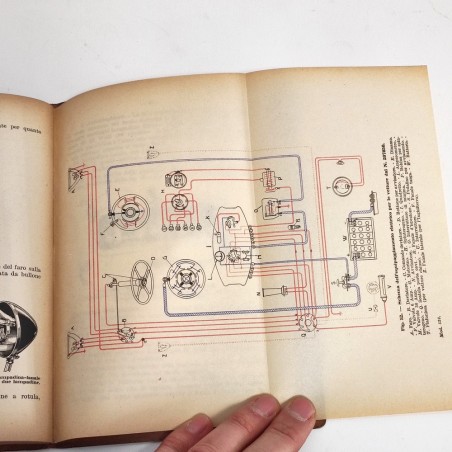 Libretto uso manutenzione FIAT 520 anno 1929 - 4° ed. Eccellente