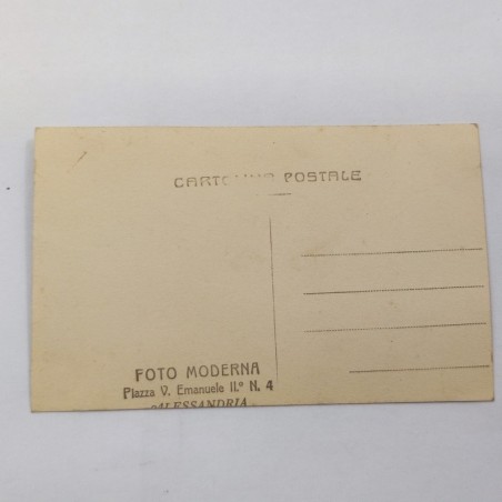 Cartolina postale con foto e autografo originale di Gilberto Govi