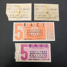 RACI 4 Buoni carburante 1934 e 1940 2