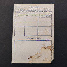 Cartellino calciatore Felice Sarcià Federazione gioco calcio Floridia 1931 2