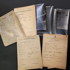 Lotto accumulo di fotografie originali aeree Regia Aeronautica anni 30