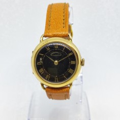 Orologio polso Eberhard laminato in oro mov. Meccanico usato