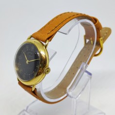 Orologio polso Eberhard laminato in oro mov. Meccanico usato 2
