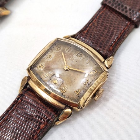 3 orologi anni 50/60 MONARCH ELGIN RIMA laminati oro usati uno da verificare