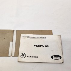 Piaggio Vespa 50 libretto uso manutenzione originale 8° ed. originale mediocre 2