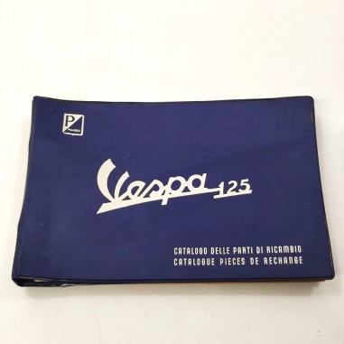 Piaggio VESPA 125 catalogo parti di ricambio originale valido dal 1955