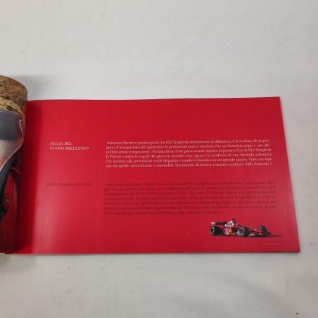 FERRARI 612 Scaglietti Libretto brochure 2037/04 ottimo