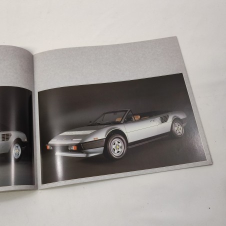 FERRARI Mondial Cabriolet brochure originale N. 313/84 12.5M/6/84 ottima