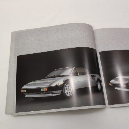 FERRARI Mondial Cabriolet brochure originale N. 313/84 12.5M/6/84 ottima