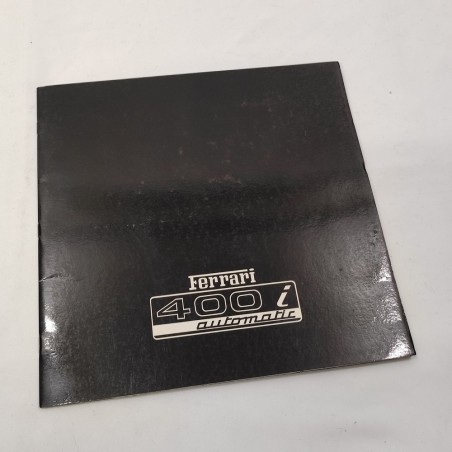 FERRARI 400i automatic brochure originale N. 226/81 - 4M/1/82 ottima