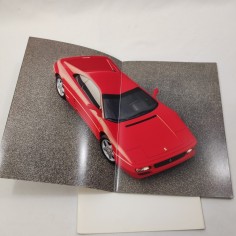 FERRARI 348 GT brochure originale 788/93 - 7M/07/93 eccellente 2