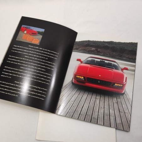FERRARI 348 GT brochure originale 788/93 - 7M/07/93 eccellente