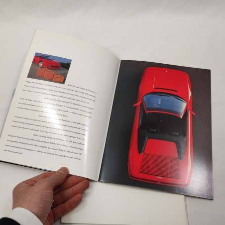 FERRARI 348 Spider brochure originale 869/94 - 3M/06/94 eccellente