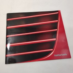 FERRARI Testarossa brochure originale N. 328/84 5M/03/89 ottima