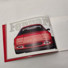 FERRARI 348 brochure originale con fotografie allegate N. 572/89 - 5M/09/89 2