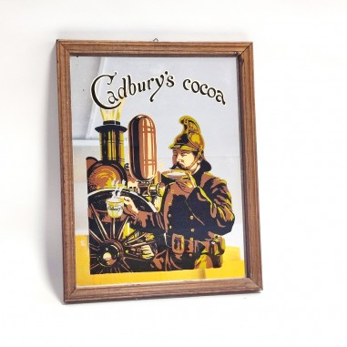 Specchio pubblicitario Cadbury's Cocoa 28x35 cm