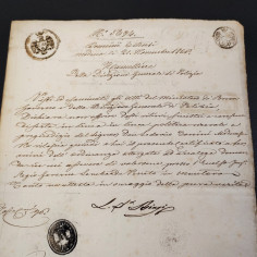 Documento originale Dichiarazione Modena 1846 2