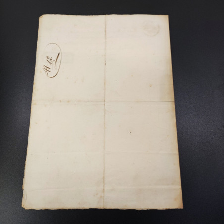 Documento originale Dichiarazione Modena 1846