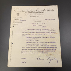 Società Italiana Ernesto Breda - Documento di produzione autocarri 1941