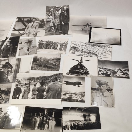 Lotto di 30 fotografie originali tema aviazione e aerei anni 20/30