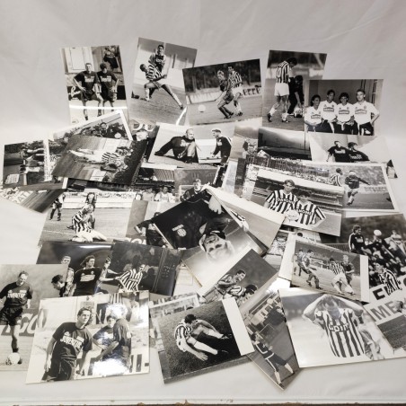 Lotto di 68 fotografie originali Juventus periodo anni 90