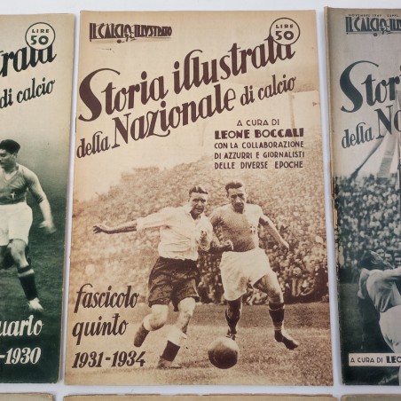 6 numeri della Storia illustrata della Nazionale di calcio buone condizioni