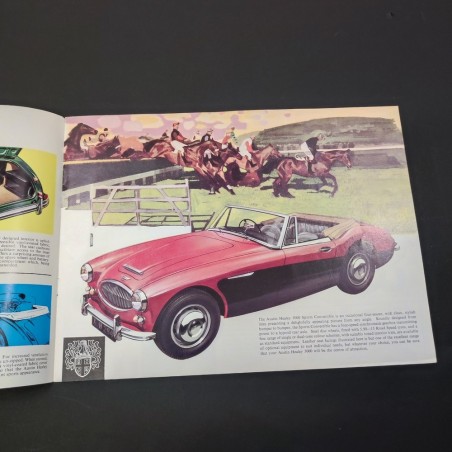 Prospekt brochure depliant Austin 3000 MK III Sport Convertible in inglese