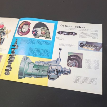 Prospekt brochure depliant Austin 3000 MK III Sport Convertible in inglese