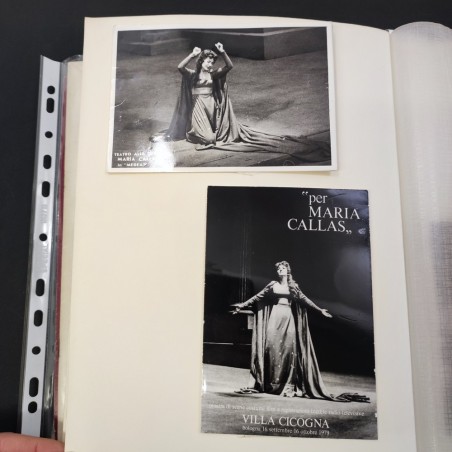 Album tributo, raccolta di foto cartoline e ritagli cantanti liriche anni 70/80
