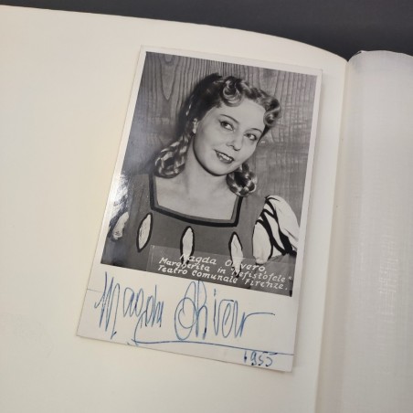 Album tributo, raccolta di foto cartoline e ritagli cantanti liriche anni 70/80