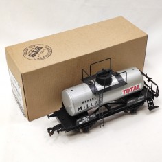 Carro cisterna ETS 497 TOTAL in scatola originale scala 0 ottimo