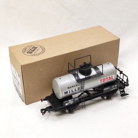 Carro cisterna ETS 497 TOTAL in scatola originale scala 0 ottimo