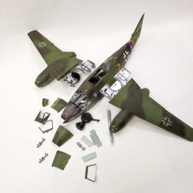 Modellino Century Toys aereo caccia tedesco WWII scala 1/18 danneggiato