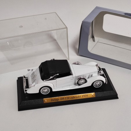De Agostini auto elitè anni 30 Delage Db-120 cabriolet 1939 - 1/43